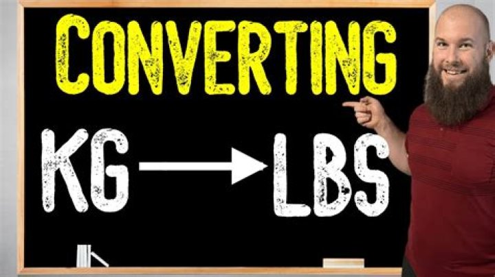 Understanding The Conversion Of 59kg To Lb: A Comprehensive Guide