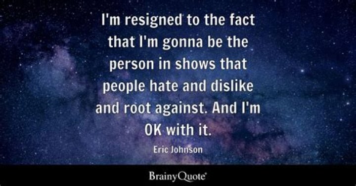 Embracing The Inevitable: Resigned To The Fact