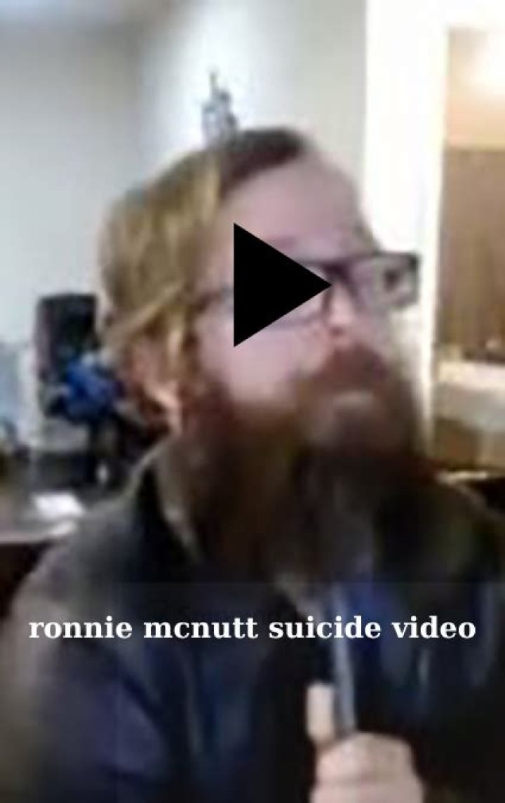 Understanding The Ronnie McNutt Suicide Watch Incident